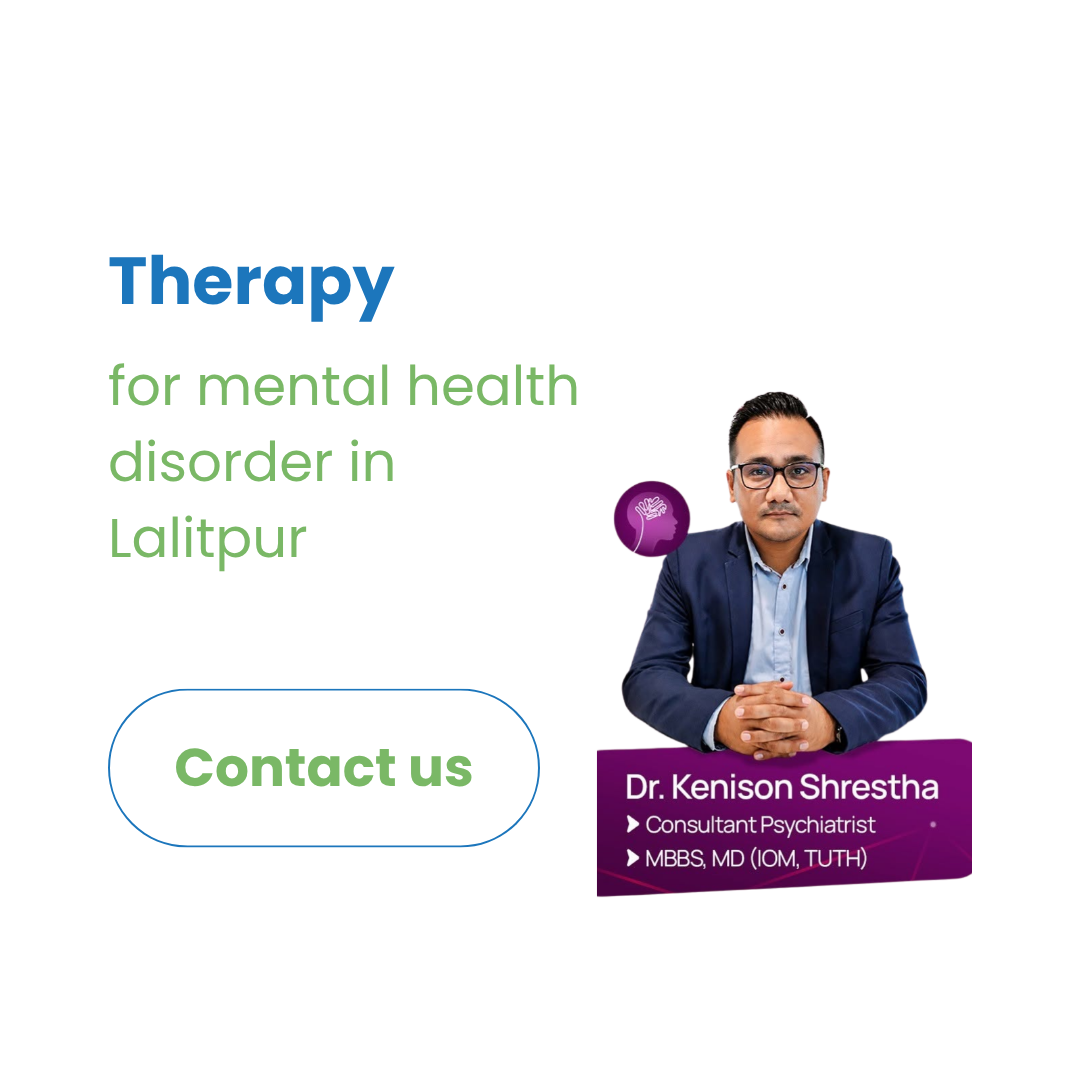 Therapy for mental health disorders in Lalitpur